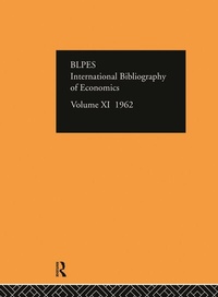 Abbildung von: Intl Biblio Econom 1962 Vol 11 - Routledge