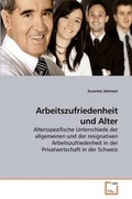 Cover: Arbeitszufriedenheit und Alter - VDM Verlag