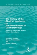 Cover: The History of the Study of Landforms Volume 2 (Routledge Revivals) - Routledge