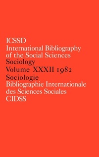 Abbildung von: IBSS: Sociology: 1982 Vol 32 - Routledge