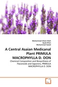 Cover: A Central Asaian Medicanal Plant Primula Macrophylla D. Don - VDM Verlag Dr. M&uuml;ller