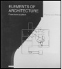 Cover: Elements of Architecture - Spon Press