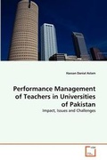 Cover: Performance Management of Teachers in Universities of Pakistan - VDM Verlag