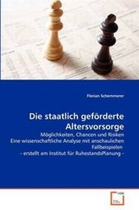Abbildung von: Die staatlich gefoerderte Altersvorsorge - VDM Verlag
