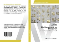 Abbildung von: Die Homonymie im Deutschen - AV Akademikerverlag
