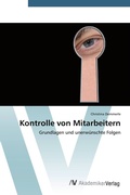 Cover: Kontrolle von Mitarbeitern - AV Akademikerverlag