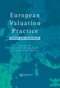 Enlarge image Cover: European Valuation Practice - Taylor & Francis