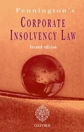 Cover: Pennington's Corporate Insolvency Law - LexisNexis UK