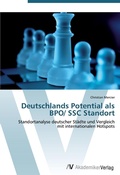 Cover: Deutschlands Potential als BPO/ SSC Standort - AV Akademikerverlag