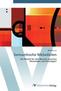 Cover: Semantische Metadaten - AV Akademikerverlag