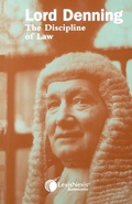 Cover: The Discipline of Law - LexisNexis UK