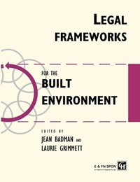 Bild: Legal Frameworks for the Built Environment - Spon Press