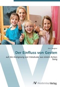 Cover: Der Einfluss von Gesten - AV Akademikerverlag