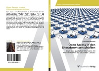 Abbildung von: Open Access in den Literaturwissenschaften - AV Akademikerverlag