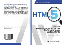 Abbildung von: Herausforderungen bei der Einfuehrung neuer Webstandards - AV Akademikerverlag