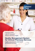 Cover: Quality Management System for Clinical Pharmacy Services - Scholars' Press