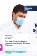 Cover: Process Optimization for Hyperproduction of Alkaline Protease - Scholars' Press