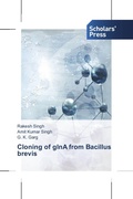 Cover: Cloning of glnA from Bacillus brevis - Scholars' Press