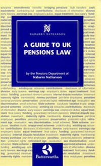 Abbildung von: A Guide to UK Pensions Law - Butterworths Law
