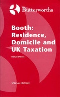 Cover: Booth: Residence, Domicile and UK Taxation - Tolley