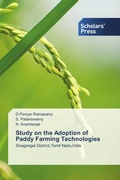 Cover: Study on the Adoption of Paddy Farming Technologies - Scholars' Press