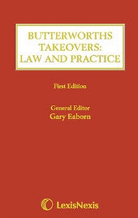 Enlarge image Cover: Takeovers: Law and Practice - Butterworths Law