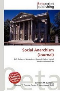 Bild: Social Anarchism (Journal) - Betascript Publishing