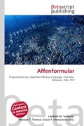 Cover: Affenformular - OmniScriptum