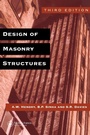 Cover: Design of Masonry Structures - CRC Press