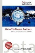 Cover: List of Software Authors - OmniScriptum