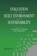 Cover: Evaluation of the Built Environment for Sustainability - Taylor & Francis