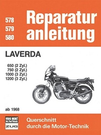 Abbildung von: Laverda 650 / 750 (2 Zyl.) 1000 / 1200 - Bucheli