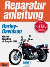 Abbildung von: Harley-Davidson FLT/FXR Evolution Engine 1340 (ab Baujahr 1984) - Bucheli