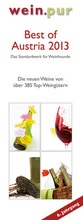 Cover: Best of Austria 2013 - das Standardwerk f&uuml;r Weinfreunde - &Ouml;sterreichischer Agrarverlag