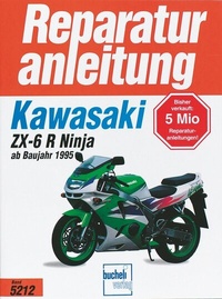 Abbildung von: Kawasaki ZX-6 R Ninja ab Baujahr 1995 - Bucheli