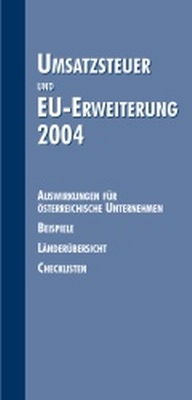 Abbildung von: Umsatzsteuer und EU-Erweiterung 2004 - dbv-Verlag (Österreich)