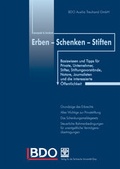 Cover: Erben - Schenken - Stiften - dbv-Verlag (&Ouml;sterreich)