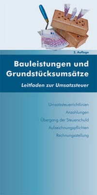 Abbildung von: Bauleistungen und Grundstücksumsätze - dbv-Verlag (Österreich)