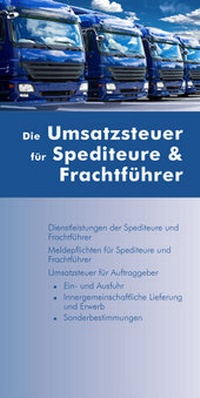 Abbildung von: Umsatzsteuer für Spediteure & Frachtführer - dbv-Verlag (Österreich)