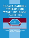Cover: Clayey Barrier Systems for Waste Disposal Facilities - Spon Press