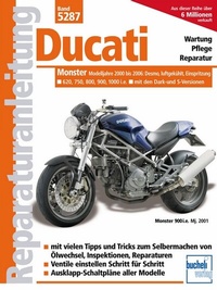 Abbildung von: Ducati Monster ab 2000, Einspritzer, luftgekühlt - Bucheli