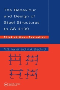 Enlarge image Cover: Behaviour and Design of Steel Structures to AS4100 - CRC Press