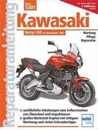 Abbildung von: Kawasaki Versys 650 ccm - Bucheli