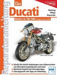 Abbildung von: Ducati Monster mit 4 Ventilen, Desmo, Wasserkühlung, Einspritzung - Bucheli