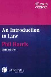 Enlarge image Cover: An Introduction to Law - LexisNexis UK