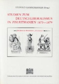 Cover: Studien zum Deutschliberalismus in Zisleithanien 1873-1879 - Verlag der &ouml;sterreichischen Akademie der Wissenschaften