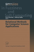 Cover: Relational Methods for Computer Science Applications - Physica