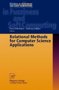 Enlarge image Cover: Relational Methods for Computer Science Applications - Physica