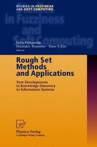 Enlarge image Cover: Rough Set Methods and Applications - Physica