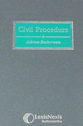 Cover: Civil Procedure - Butterworths Law